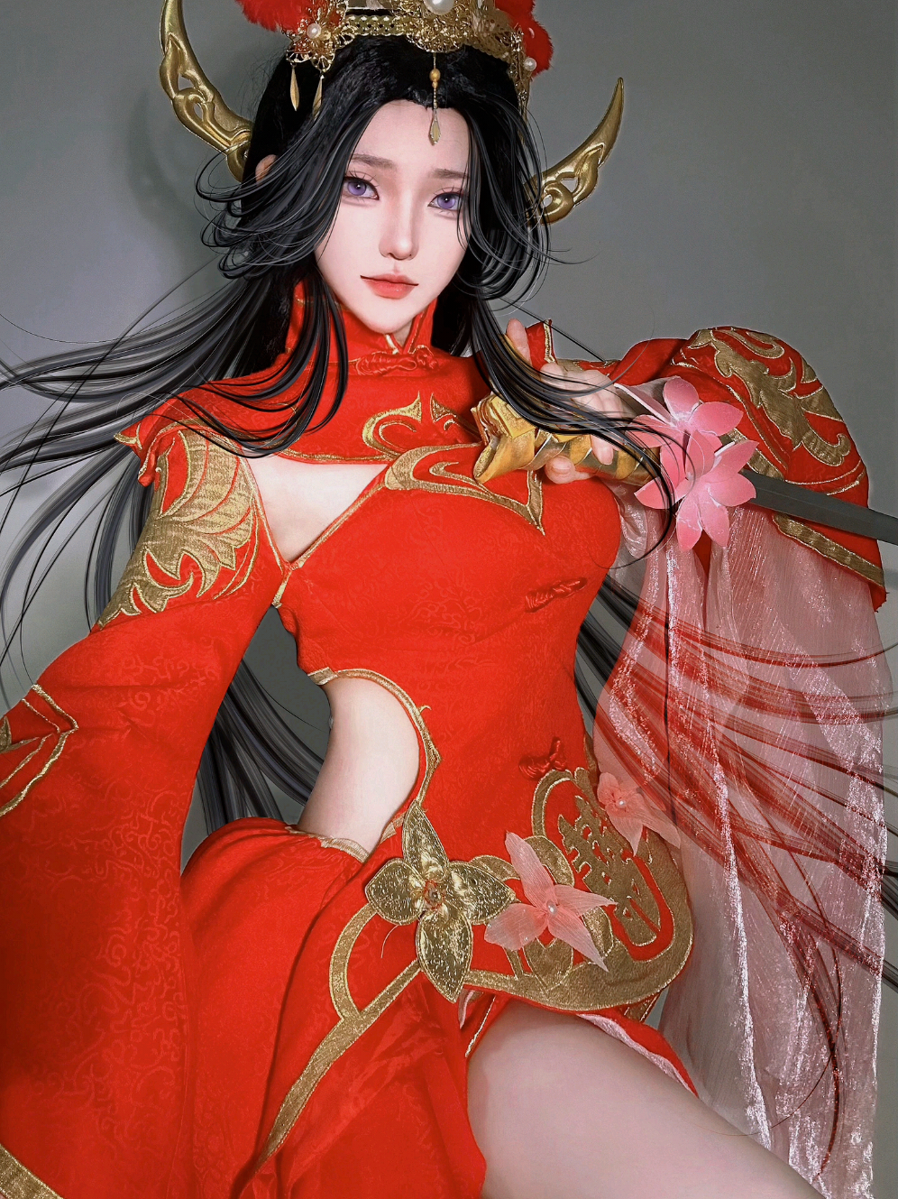 Lộ Na | Nhất Sinh Sở Ái #CapCut #银花 #xh #cosplay #王者荣耀 