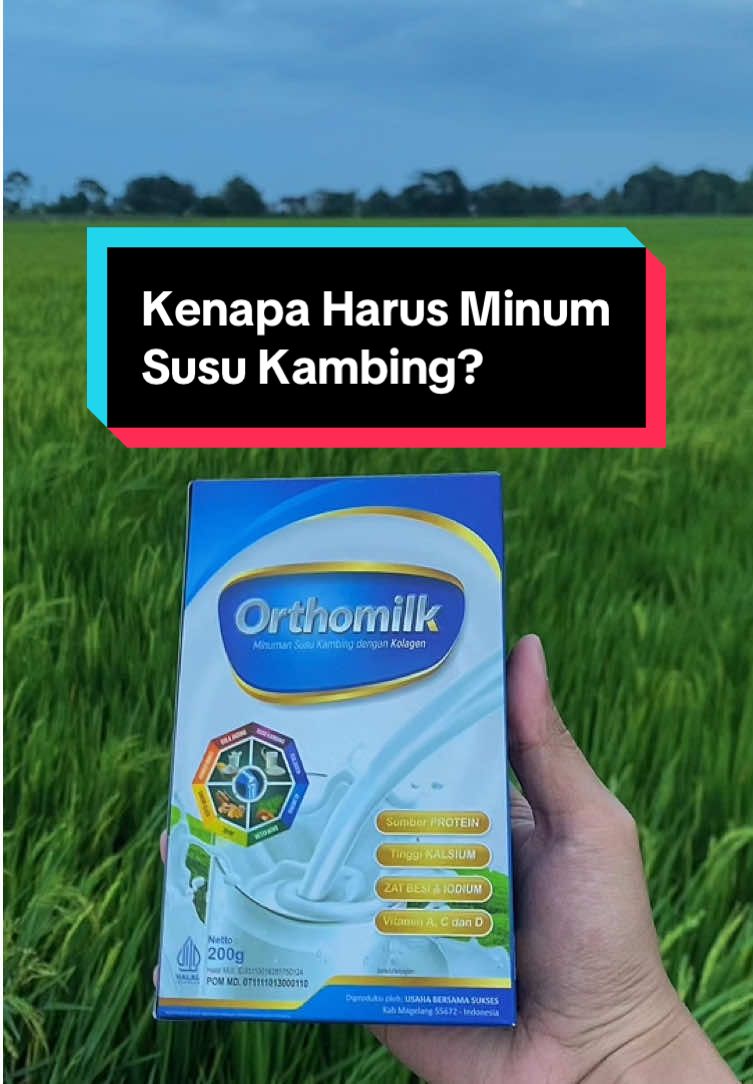 Kenapa Harus Minum Susu Kambing? Ini Jawabannya! 🐐✨ Banyak yang belum tahu, susu kambing punya manfaat luar biasa dibanding susu biasa! 💡 Dengan Orthomilk – Susu Kambing Etawa + Kolagen, kamu bisa mendapatkan: ✅ Kalsium tinggi untuk tulang & gigi lebih kuat 🦴 ✅ Mudah dicerna dan cocok untuk yang sensitif terhadap susu sapi 🥛 ✅ Kolagen alami untuk sendi fleksibel & kulit lebih sehat ✨ ✅ Meningkatkan energi & daya tahan tubuh 💪 💯 Minum 1-2 gelas Orthomilk setiap hari untuk tubuh lebih sehat & bertenaga! 📩 ORDER SEKARANG dan rasakan sendiri manfaat susu kambing! 🚀 #Orthomilk #SusuKambingEtawa #SehatAlami #TulangKuat #KolagenAlami #DayaTahanTubuh #SusuSehat #MudahDicerna #MinumSusuSehat #JagaKesehatanTubuh #BebasNyeriSendi #SolusiSehat 