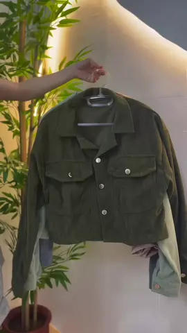 Ganda!🥹 #fyp #jacket #curdoroy #fashion #tiktokshop #OOTD 