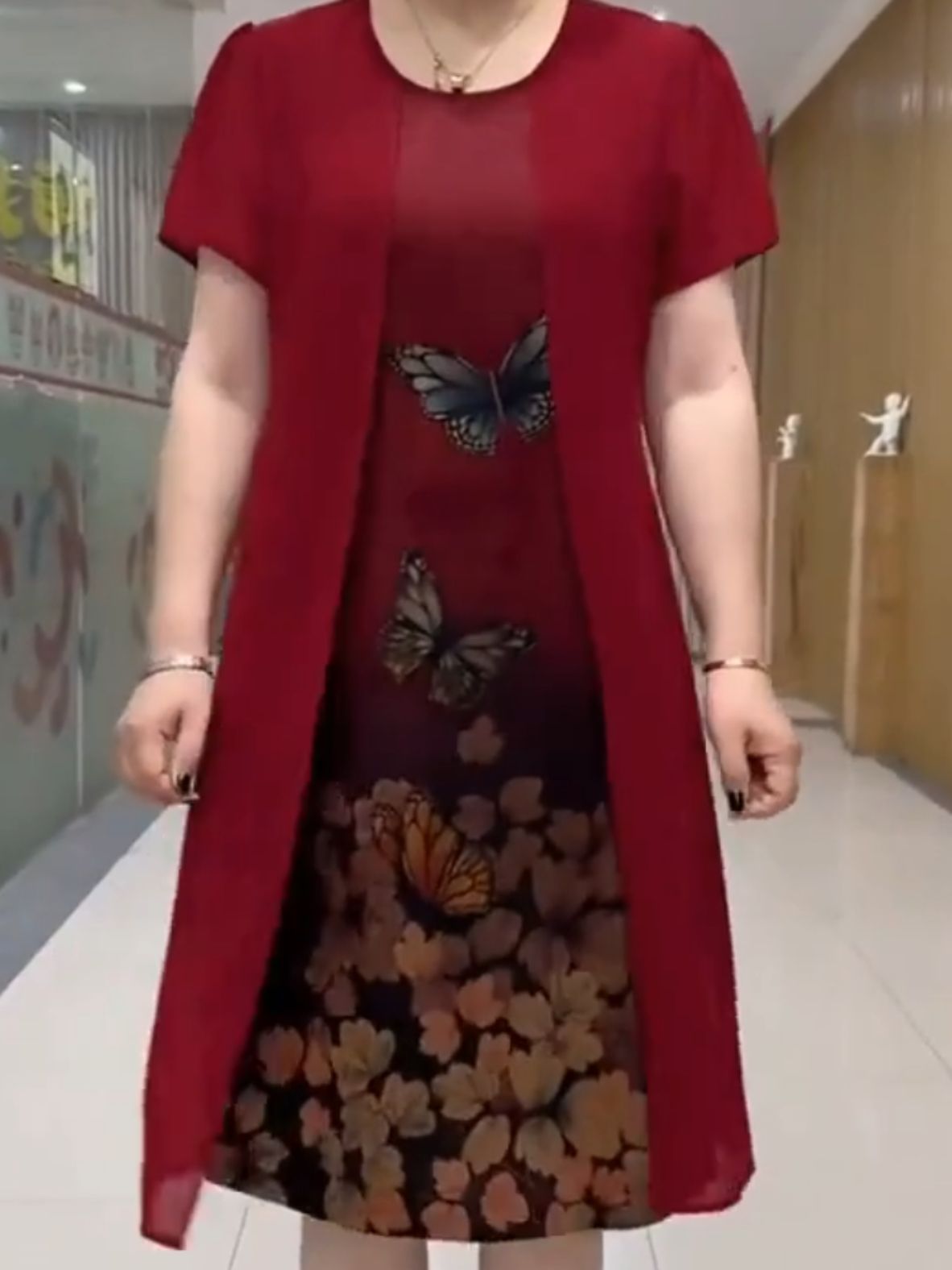 🤗woman casual floral dress #dressfloral #dressforwomen #dresses #floraldress #dress #floraldress #dressplussize #womendress #mididress #floral dress outfits pls zise 