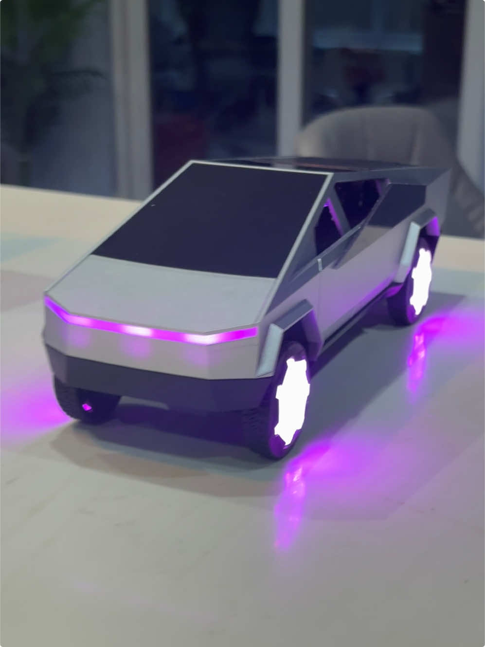 Tesla Cybertruck My Sons new Toy #speaker #toys #sound #fyp #tesla 