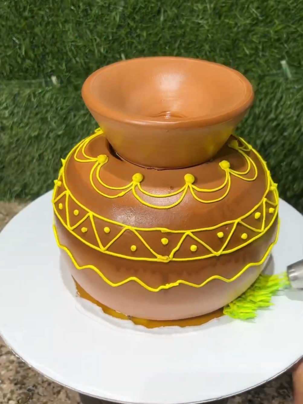 Matka Cake#tik_tok #cakedecorating #FoodLover #fürdich #yummyfood #cake 