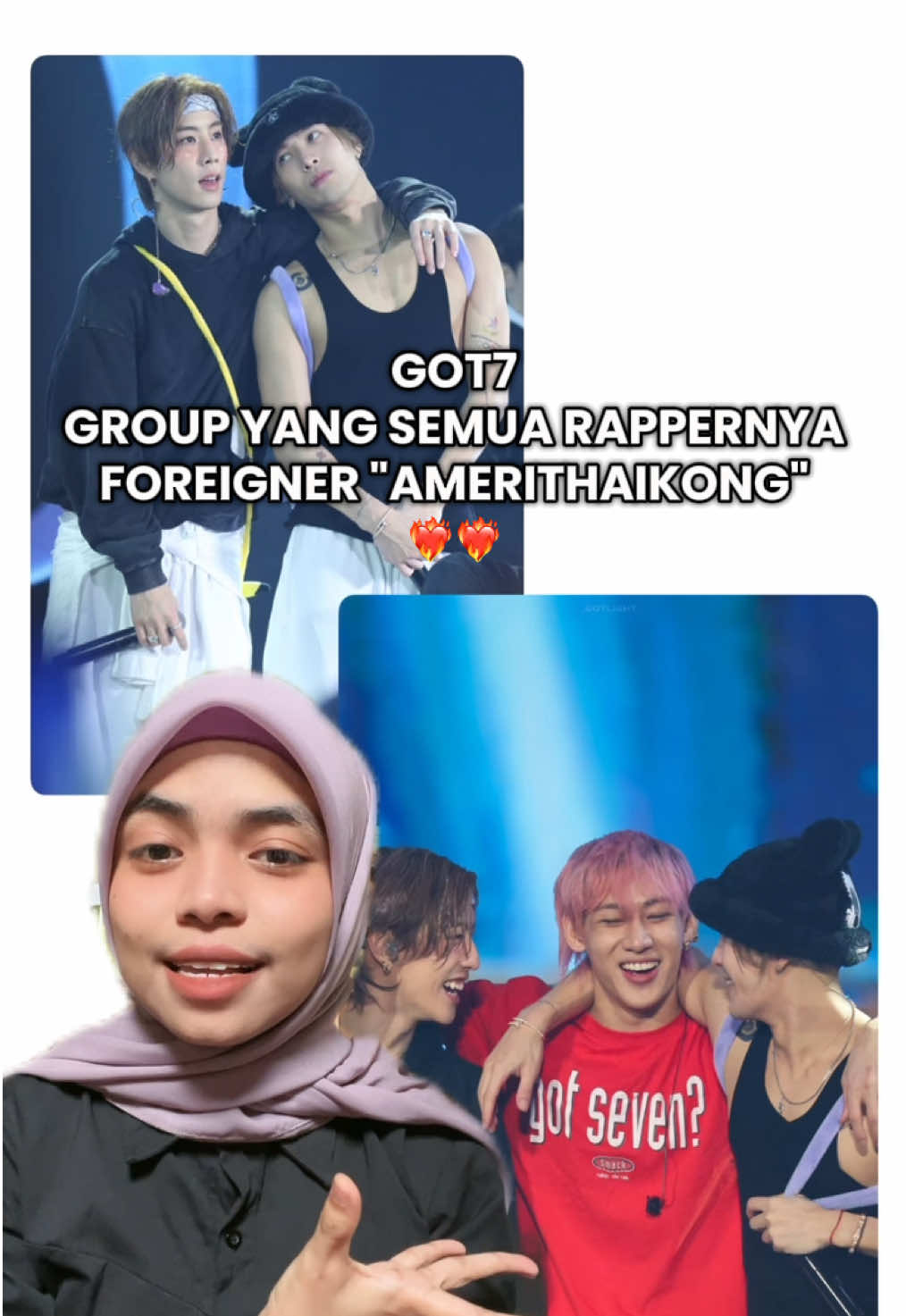 RAPPERNYA GOT7 NIH, URI AMERITHAIKONG👀❤️‍🔥💚 @GOT7 OFFICIAL #marktuan #bambam #jacksonwang #got7 