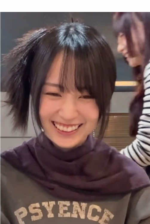 髪をアップにしたかっきーが可愛いすぎた💜 #乃木坂46 #賀喜遥香 #japanesegirl 