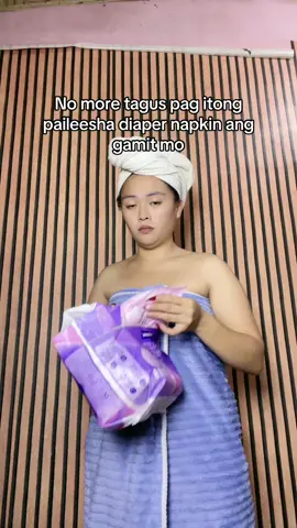 Simula nong gumamit ako nito hindi na tlaga ako natatagusan #paileesha #sanitarynapkin #diapernapkin 