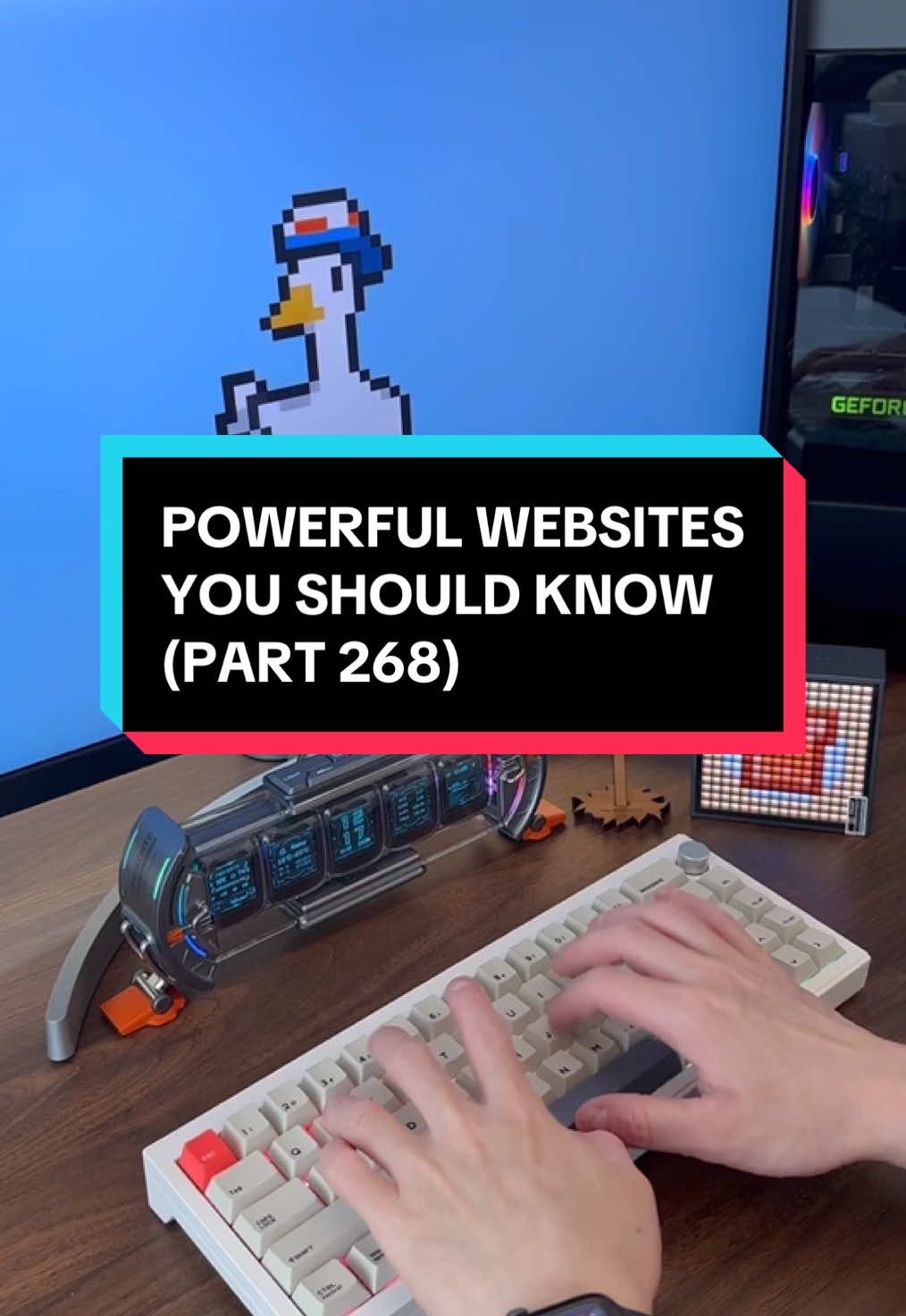 Powerful websites you should know (part 268) create your own avatar #productivity #aitools #videoediting #animation 