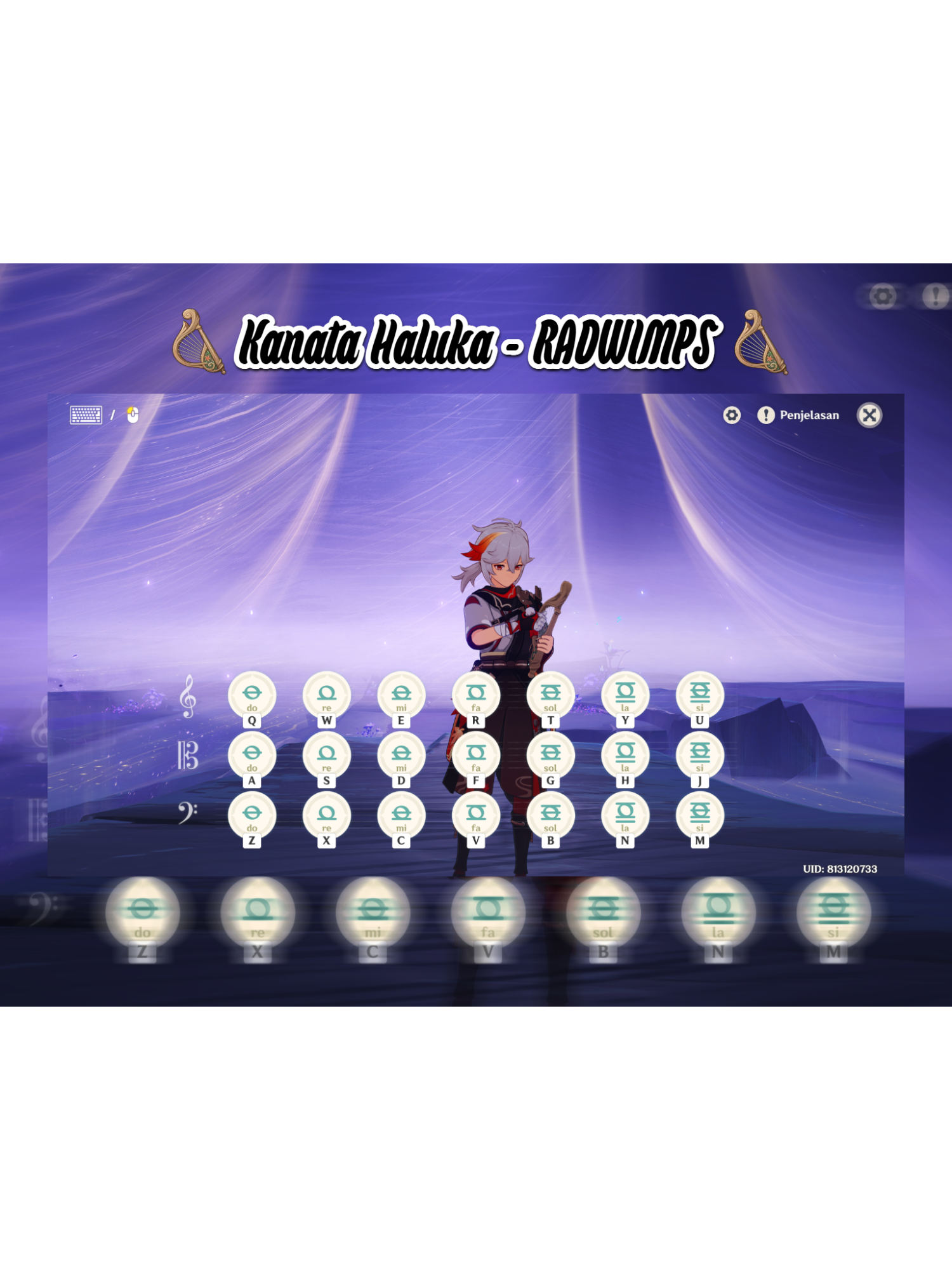 Kanata Haluka [RADWIMPS] - Genshin impact lyre cover #genshin  #GenshinImpact  #genshinimpactedit  #genshinlyre  #genshinlyresong  #genshinlyrecover  #lyre  #lyresong  #lyrecover  #windsonglyre  #windsonglyrecover  #radwimps