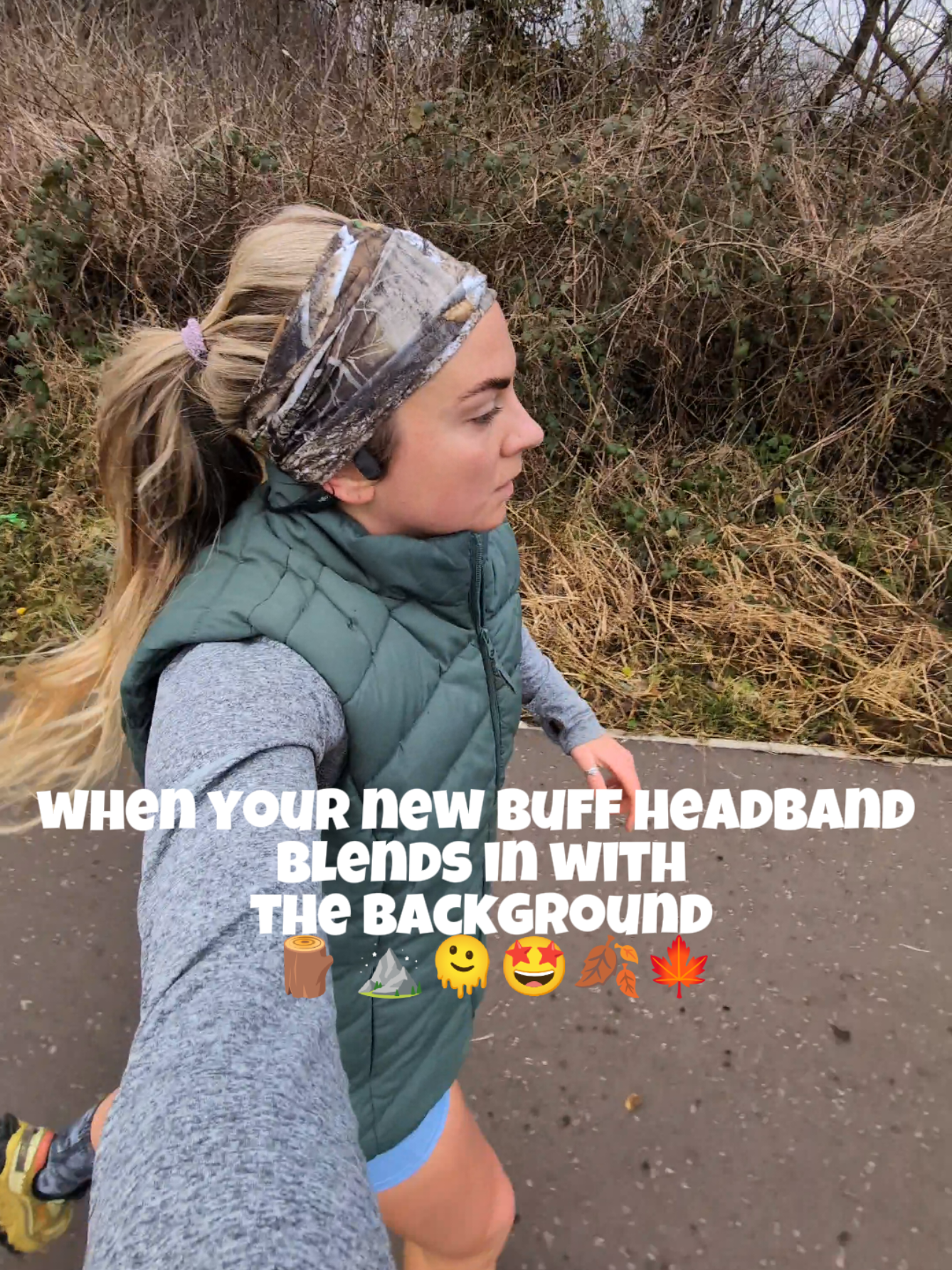 I'm a sucker for a headband, 😍🤩🍁🍂🪵 #marathonrunner #runner #marathontraining #irish #Running #