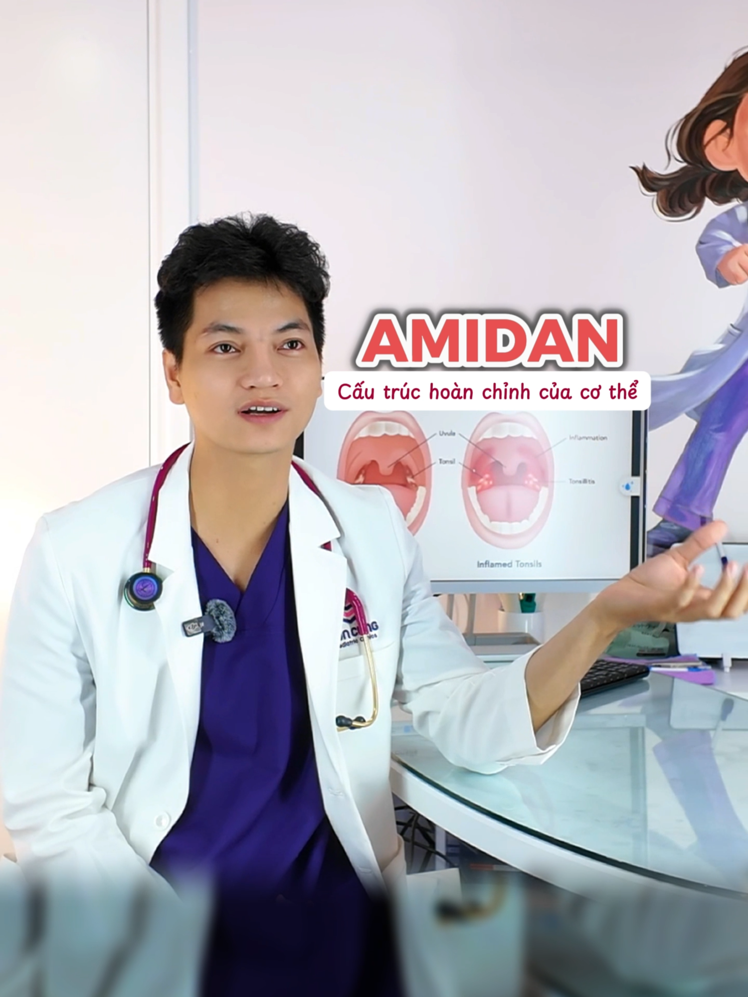 Viêm amidan ở trẻ: Khi nào cần cắt và khi nào không? Câu trả lời có thể khiến phụ huynh bất ngờ! #phongkhamnhidongconcung #bacsinhikhoa #mevabe #chamconkhoahoc #nuoidaycon #viemamidan #treviemhong #treviemamidan #viemamidan