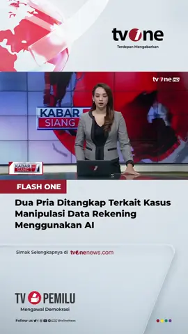 Polisi menangkap dua pria karena membuka rekening di bank swasta dengan menggunakan data pribadi orang lain tanpa meminta izin. Dalam aksinya, kedua pelaku yang berinisial PM (29) dan MR (29) menggunakan kecerdasan buatan atau artificial inteligence dalam melakukan aksinya.   Tonton video selengkapnya di https://sulkurl.com/l7Y #HardNews_Hukum #FlashOne #CariBeritaditvOne #AI #Manipulasi #PoldaMetroJaya #FO04