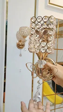 lampu dinding kristal terbaru model kupu #lampudinding #lampukristal #lampudindingkristal #lamputempeldinding #lampudindingestetik 