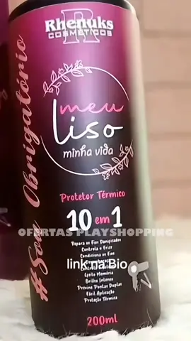 Protetor térmico 10 em 1 Spray meu liso! #cabelo #beleza #mulher #tik #foryour 