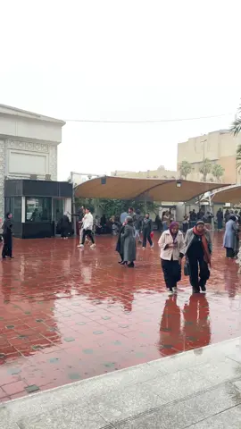 جمال الاسراء تحت المطر🌧️#جامعة_الاسراء 