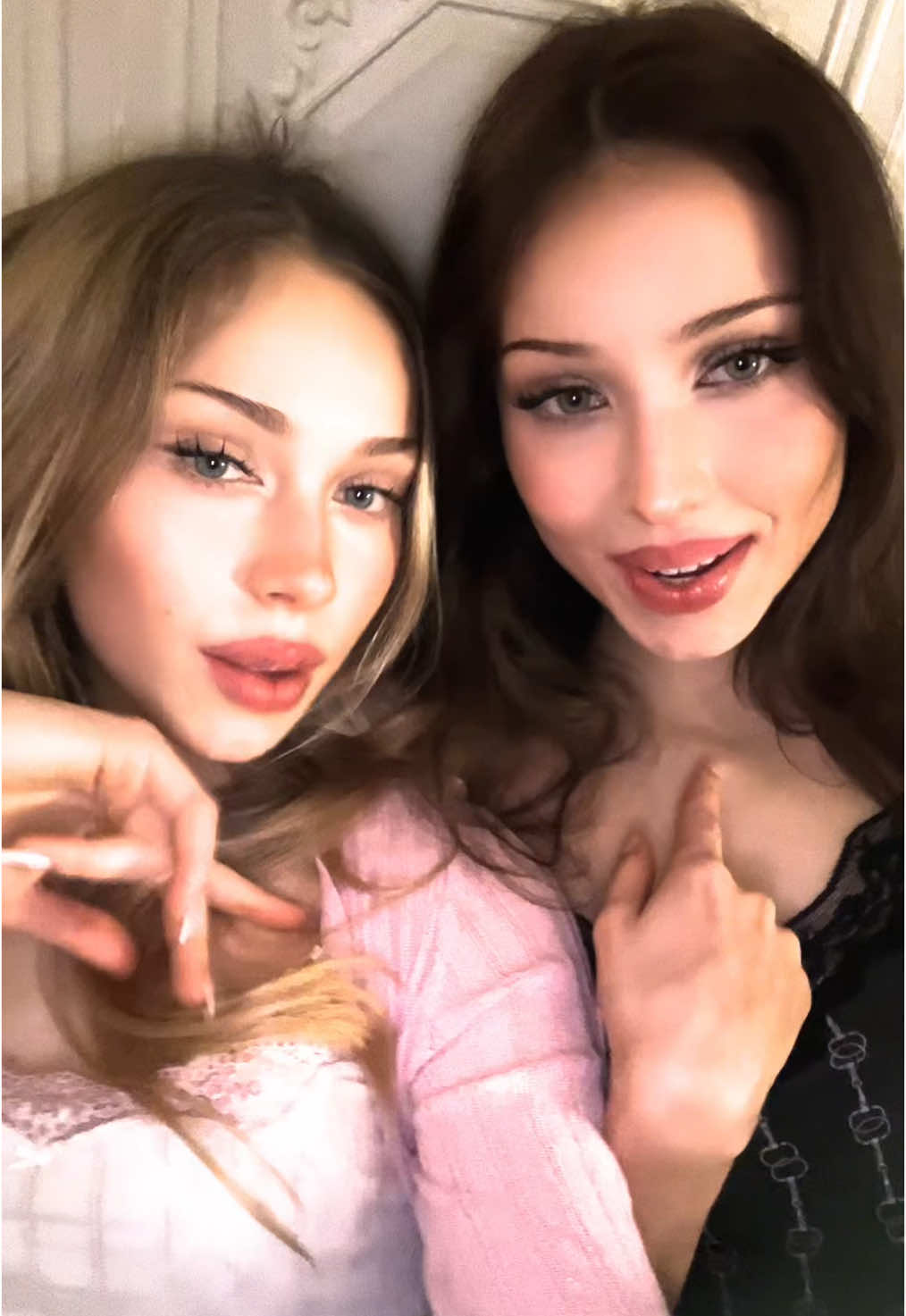 Wait a couple months 🧚‍♂️ #aliciajasmina #lipsync #blondebrunetteduo #viral 