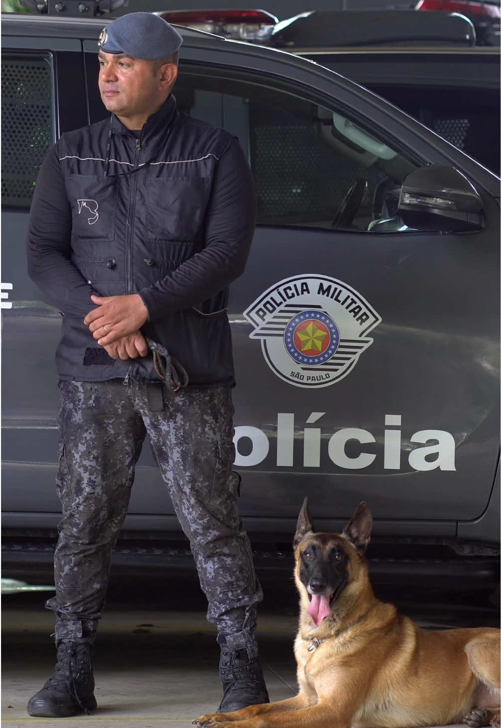 Gravamos no Canil da Choque em São Paulo 💀#cachorro #policia 