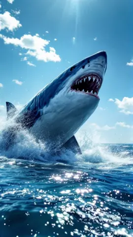 Sharl Encounter #fyp #ai #aiart #shark