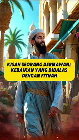 Kisah Seorang Dermawan : Kebaikan yang Dibalas dengan Fitnah #kisahislami #kisahislam #ceritaislami #fyp #fypdong