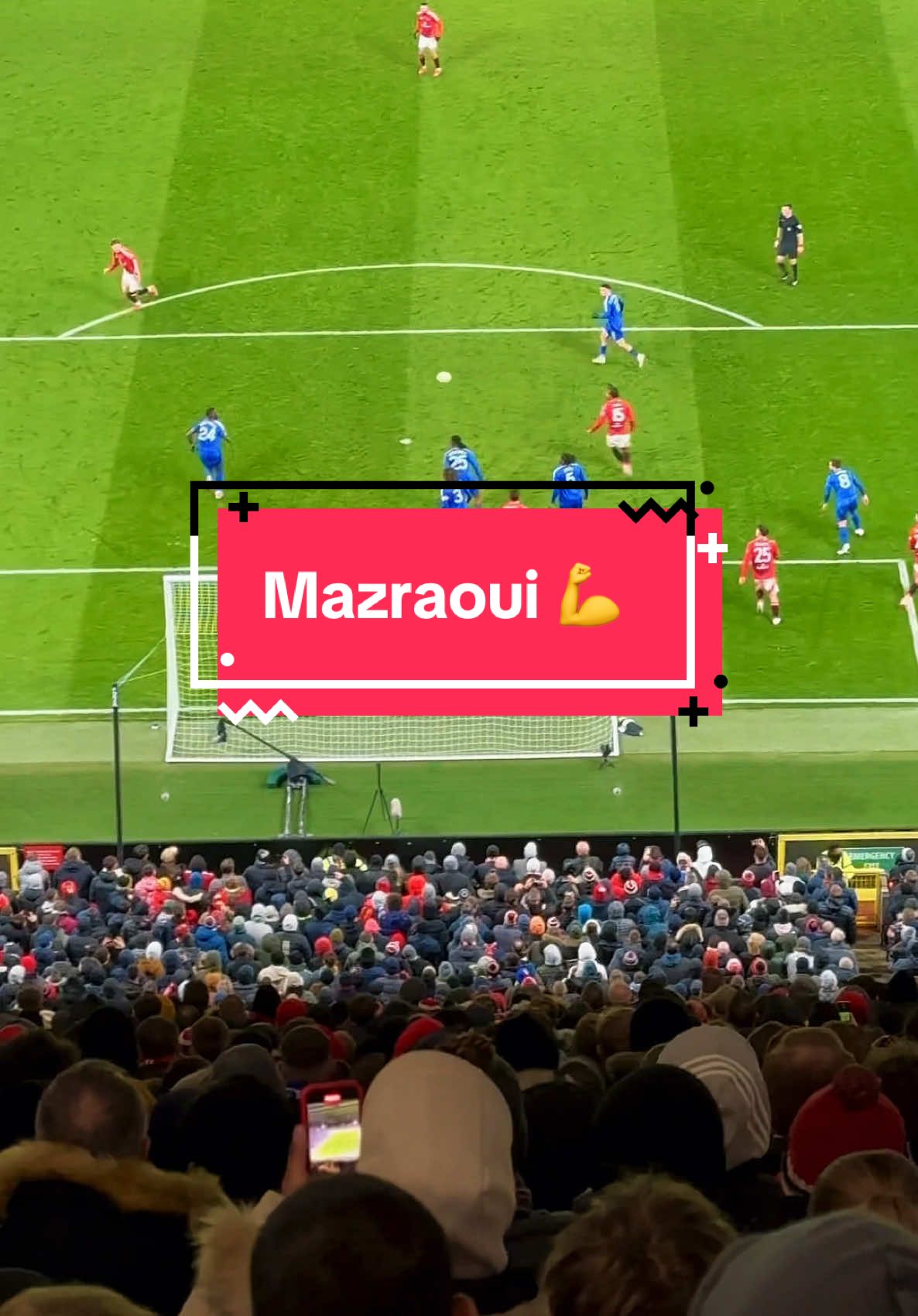Noussair Mazraoui 💪 #manutd #tackle #defending #mazraoui #facup #fyp