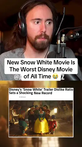 The New Snow Whote movie is a disaster and will lose Disney Millions. Who is this for 😭 #asmongold #asmongoldclip #snowwhiteandthesevendwarfs #snowwhiteliveaction #disneyadults #disneymovies #snowwhite #disneyadult 