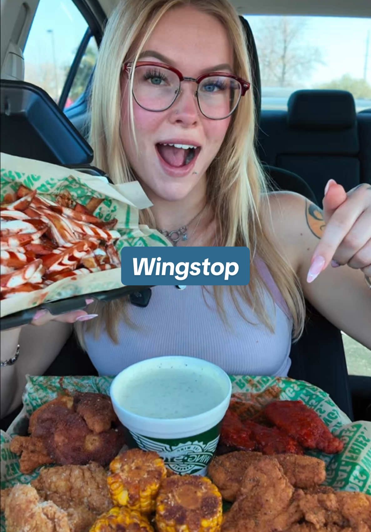 WINGSTOP BABYY!!😍🪽🐓🍗  #wingstop #wingstopmukbang #wingstopranch #wingstoptenders #Foodie #FoodTok #fries #tenders #cajun #cajuncorn #ranch #eatwithme #mukbang #mukbangeatingshow #crunchy #crunchysounds #jillyeats #fypシ 