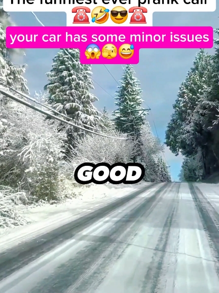 your car has some minor issues 😎😜😭#funny #fyp #prank #funnyy #phonecall #prankcall 