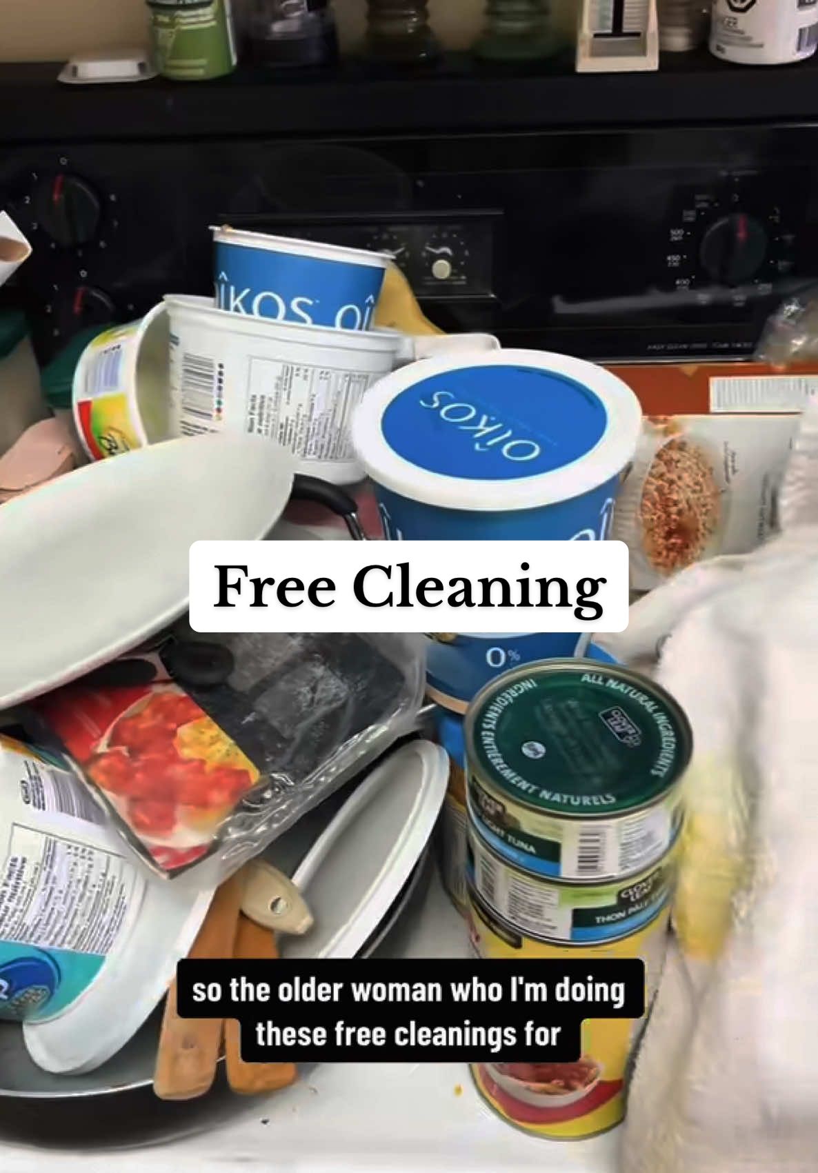 Here’s one of my favorite kitchen cleaning transformations from last year bc I am way too sick to edit a new one today 🥲✨ #CleanTok