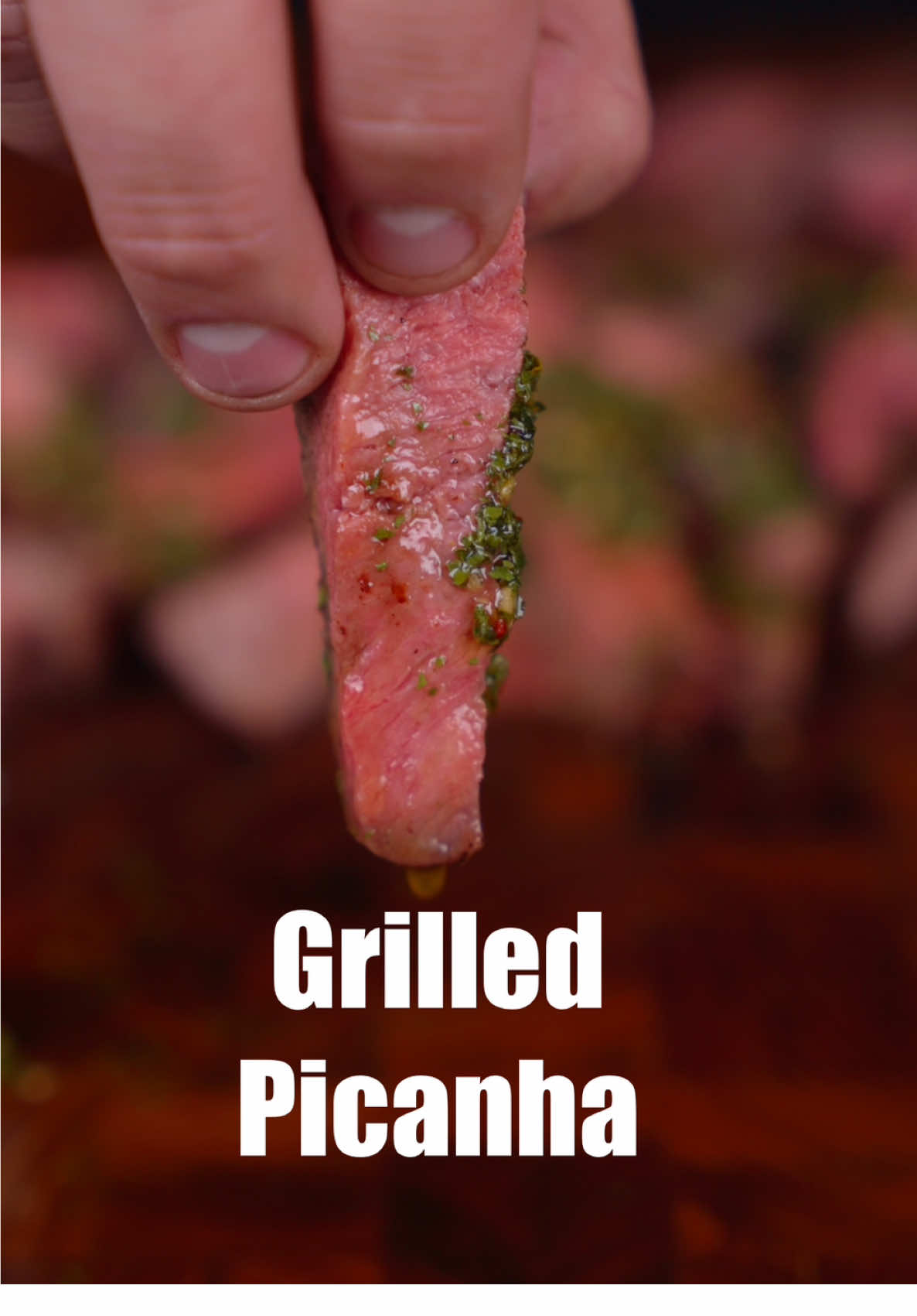 Ive made Picanha many times, but this was my first crack at the “traditional” approach! I made a few small tweaks by giving the Picanha some smoke before indirectly cooking and searing it, and this was hands down the best steak I’ve ever had!   Simple and delicious!!  2-4 LB Picanha - mine is from @Meat N' Bone  Salt - @Maldon Salt  Chimichurri -  @Al Frugoni  All you need for this method is a grill, charcoal, skewers, Picanha, and salt!  I got my Fyr grill loaded up with lump charcoal, then prepped the meat!  Trim the fat cap if needed, remove any remaining silver skin, then proceed to slice with the grain into large chunks as shown!  Season all sides generously with salt before grabbing the Skewers and getting the Picanha on the skewer and ready for the grill.  Make sure to give the salt a little time to penetrate! Right before getting the Picanha on the grill, I tossed on a few chunks of wood, but that’s optional! I let the smoke kiss the steaks for just a bit, then I moved the coals to the sides and cooked the Picanha indirect loc rotating every 90 secs or so.  Once the internal hits 110°, give it a quick sear if needed and pull them off to rest when they hit 120-123°. Let them rest up to about 130-132° before slicing!  Enjoy!  Knife - @Messermeister  Grill - @FYRSTARTER  #picanha #steak #fyr #steakdinner #grill #grilling #brazilianfood #grilledmeat #meat #carnivore #chimichurri #food #Recipe #Foodie #foodiegram 