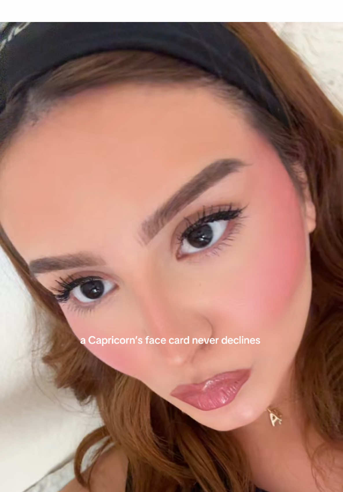 period ♑️ #capricorn #astrology #facecard #makeup #fyp 