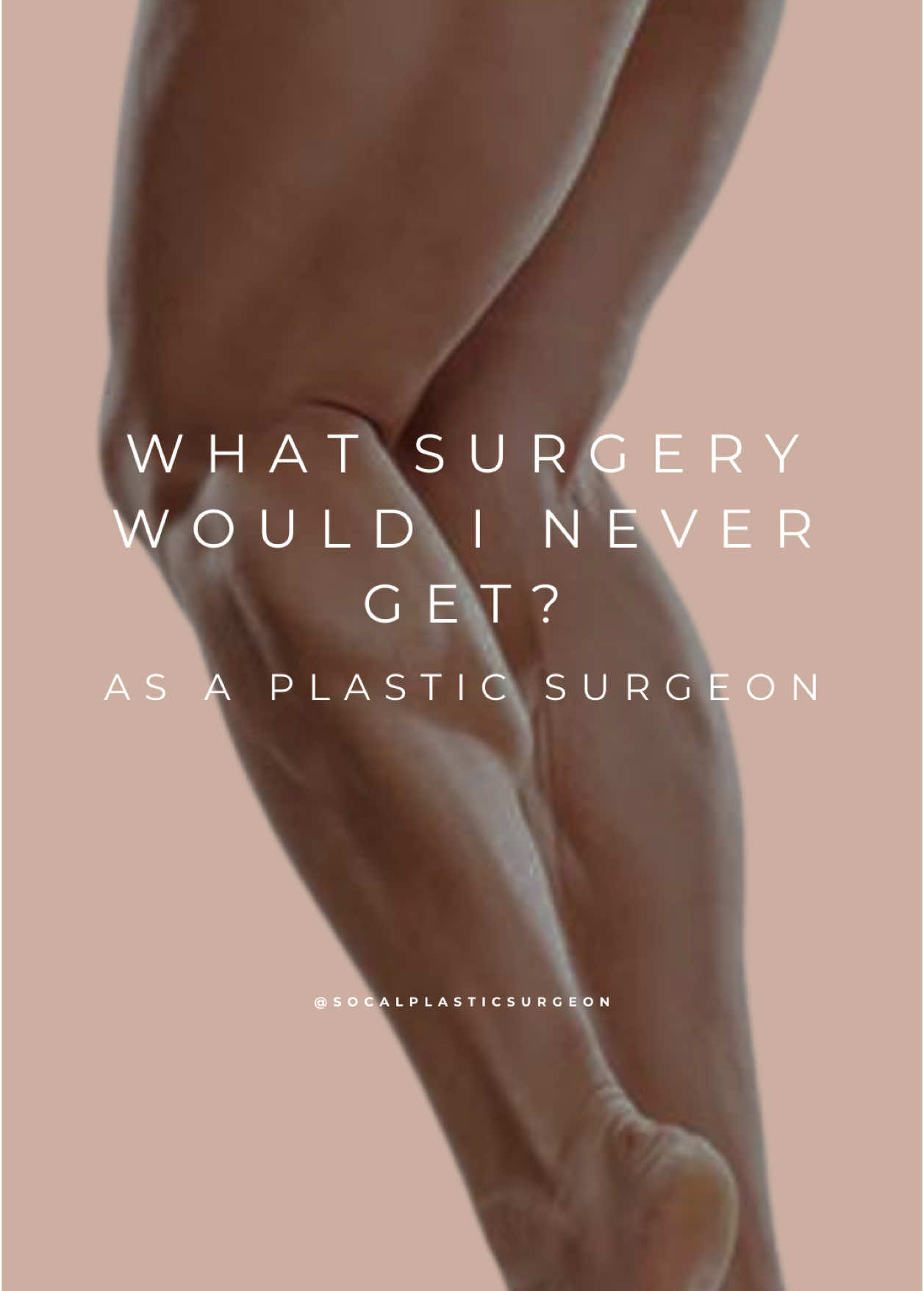 As a plastic surgeon, there are TWO surgeries I would personally never do 😱 Watch to find out!  DM us or call us on (949) 416-0038 to start your own journey today!💖 #plasticsurgery #cosmeticsurgery #surgery #nevergetdone #plasticsurgeon #health #beauty #DidYouKnow #mustwatch