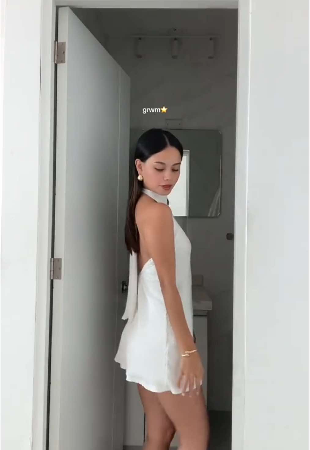 grwm ⭐️ lo que más amo del verano es poder usar vestidos jiji @isabelleperu 🍒