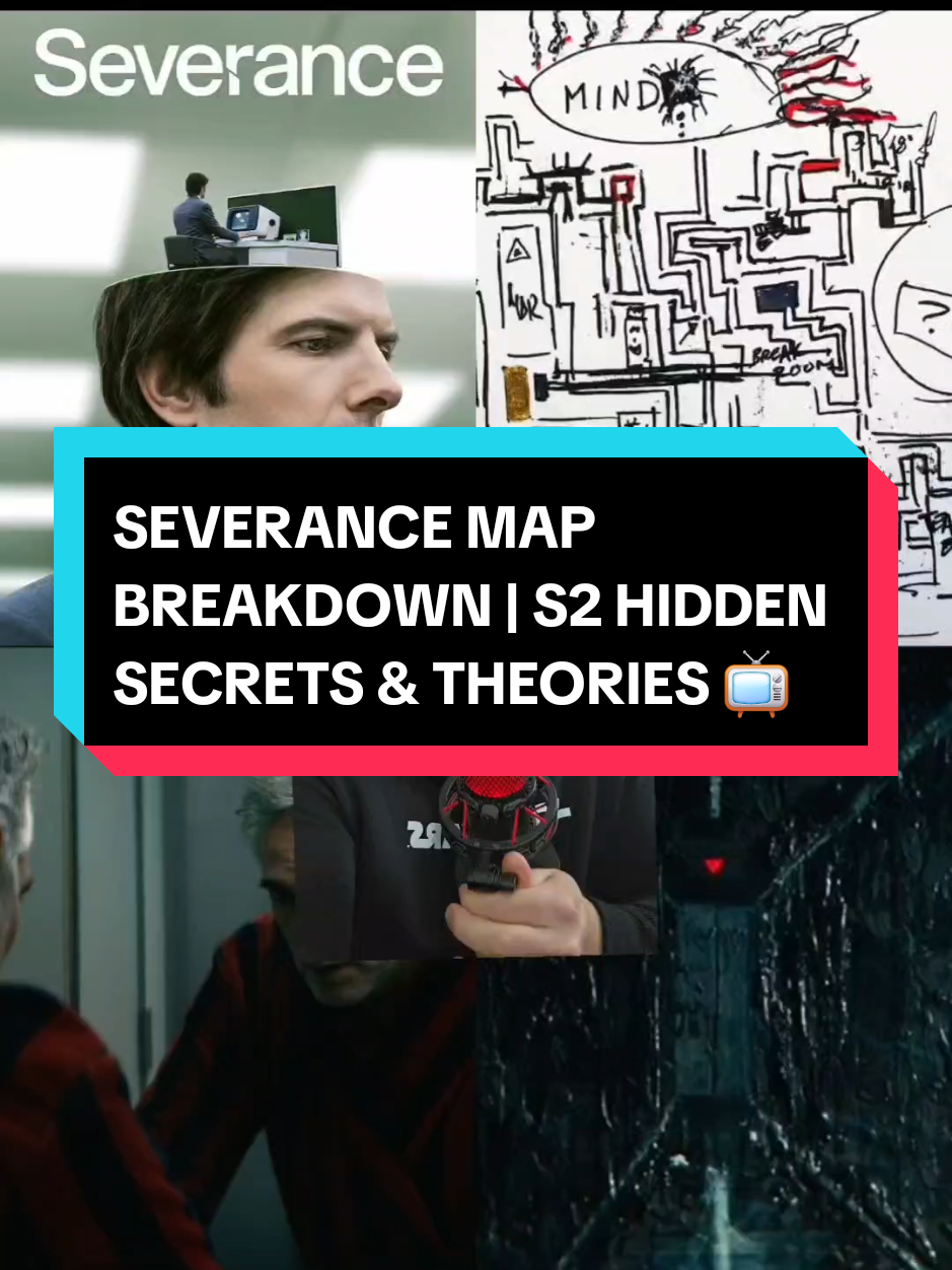 Replying to @nick_richard007 Petey's map from S1 of Severance has so many hidden details...did last episode just show us the team building room? 📺 #severance #tvshow #whattowatch #appletv #mustwatch #benstiller #johnturturro 