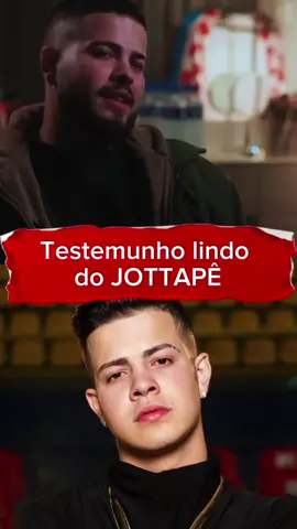 Jottapê fala sobre sua conversão 🥹 #jottape #jottapê #conversaoemcristo #evangelho #mcdon #sintonia 