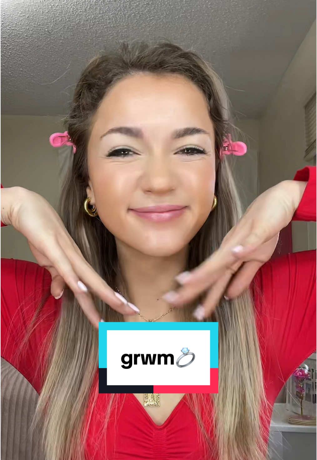 Let’s do this!💍🫶🏻  #grwm #grwmmakeup #grwmroutine 