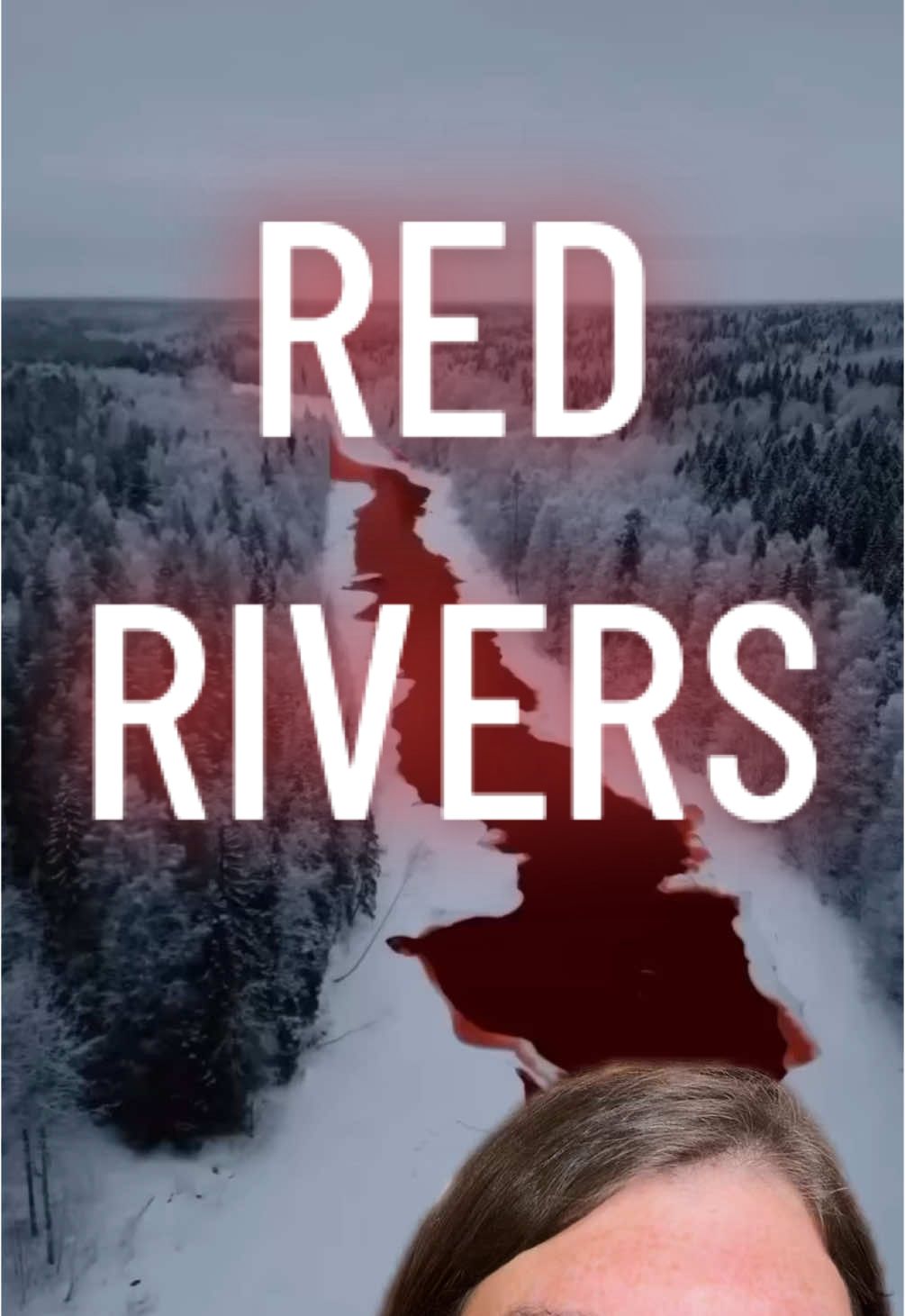 A red flag for rivers 🚩 #spookylakemonth #hauntedhydrology #redrivers #greenscreenvideo #greenscreen 