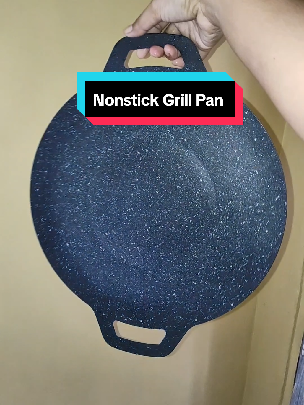 pwede ka ng maka ihaw Ng Hindi ginagamitan Ng uling dahil sa nonstick Grill Pan na ito.  #nonstick #nonstickpans #grillpan #nonstickgrillpan #pan #kitchenfinds 