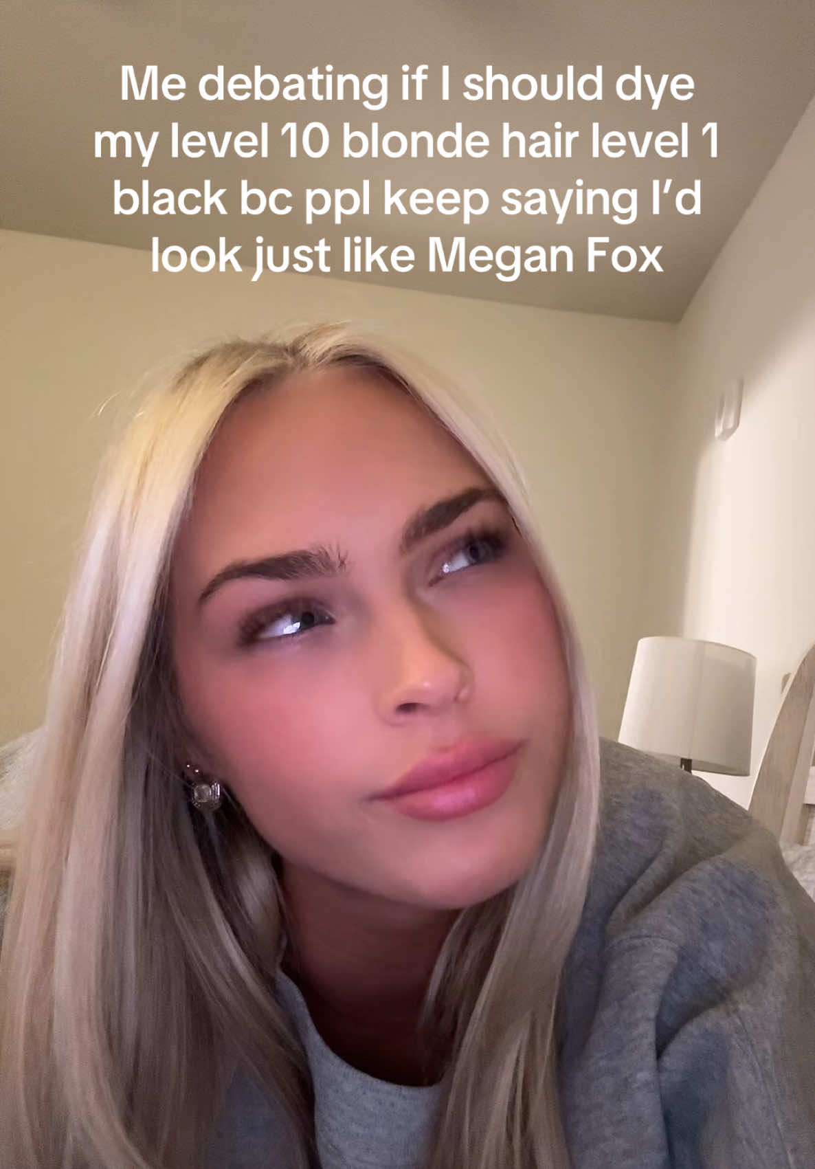 Are they praying on my downfall or not? 😵‍💫  #level10blonde #celeblookalike #fypシ #helpme #hairtok 