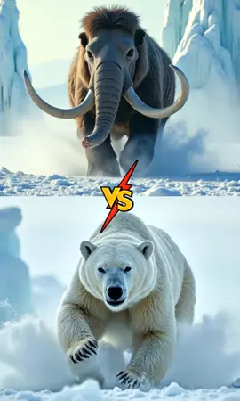 woolly Mammoth vs Bear  #shorts #fypシ #animals #viralvideo 