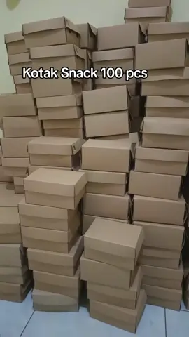 100pcs kotak makan #idejualan #boxsnack #kotaksnack #dusmakanan #dussnack #fyp 