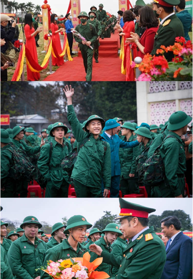 “Chúc các đồng chí 2006 lên đường nhập ngũ mạnh khỏe, vững vàng, hoàn thành xuất sắc nhiệm vụ! Tổ quốc luôn tự hào về các bạn!” #chubodoi#quandoinhandanvietnam#quandoi#nvqs#xh#CapCut 