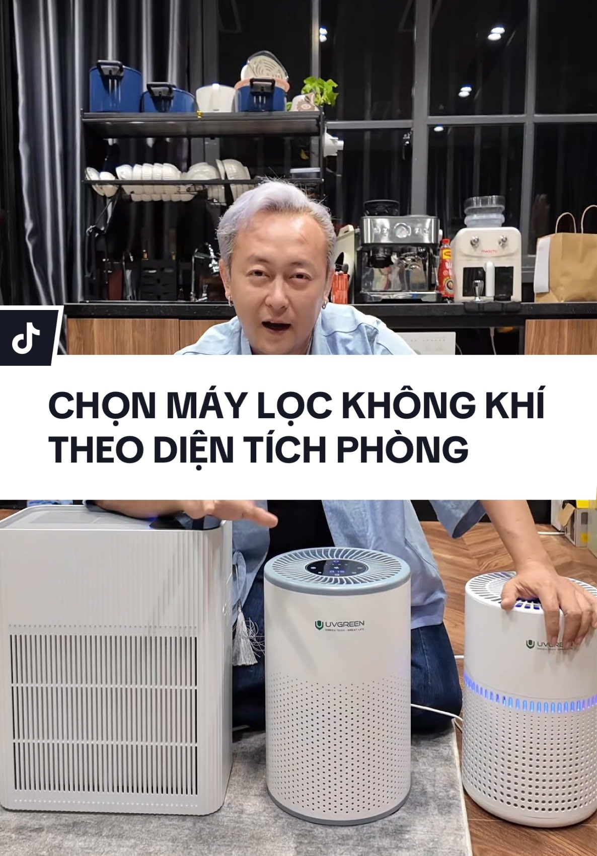 Review 3 loại máy lọc không khí tương ứng với phòng 20m2, 40m2 và 60m2 #chuca #chucareviewkhongbooking #chucareview #maylockhongkhi #uvgreen 
