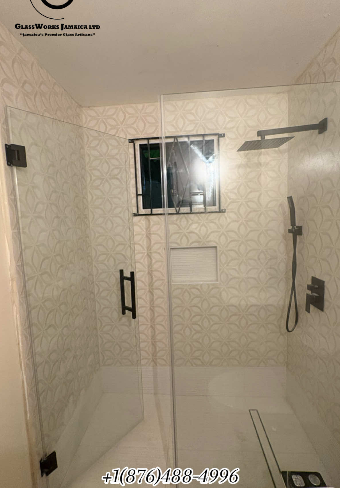Dear Jamaica🇯🇲 GlassWorks Jamaica Ltd has all the glass solutions you need. Our shower enclosures use exclusively 10mm glass that offers absolute safety and durability. Contact us at 18764884996 to set up a free consultation. #FramelessGlass #ModernDesign #TimelessLook #glassworkinjamaica #fyp #xyzcba #constructioninjamaica 