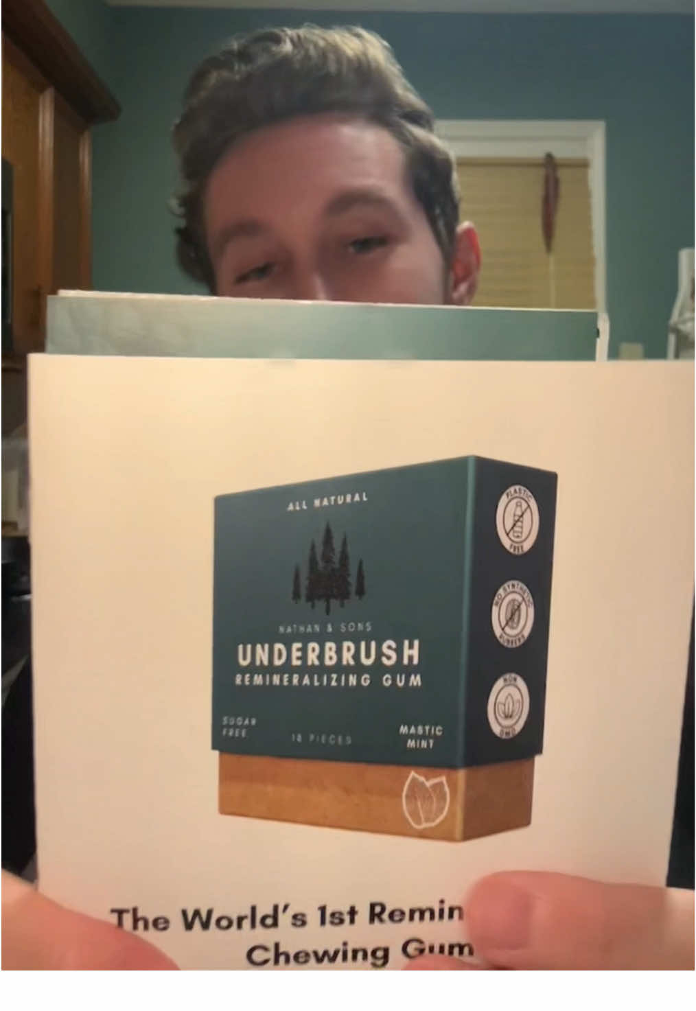Underbrush Remineralizing Gum #remineralizeyourteeth #creatorsearchinsights #foryoupage #explore #fyp #underbrush #gum #chewing #healthy #real #rebuild #enamel 