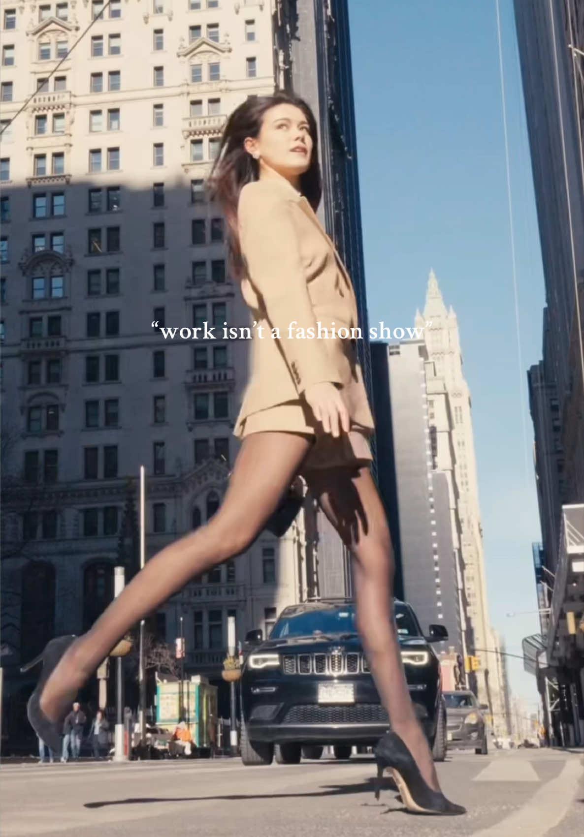 oops…just another day on wallstreet  #fashioneditorial #fashion #photoshoot #wallstreet @MAJE @Calzedonia @Verstolo Fine Jewelry 