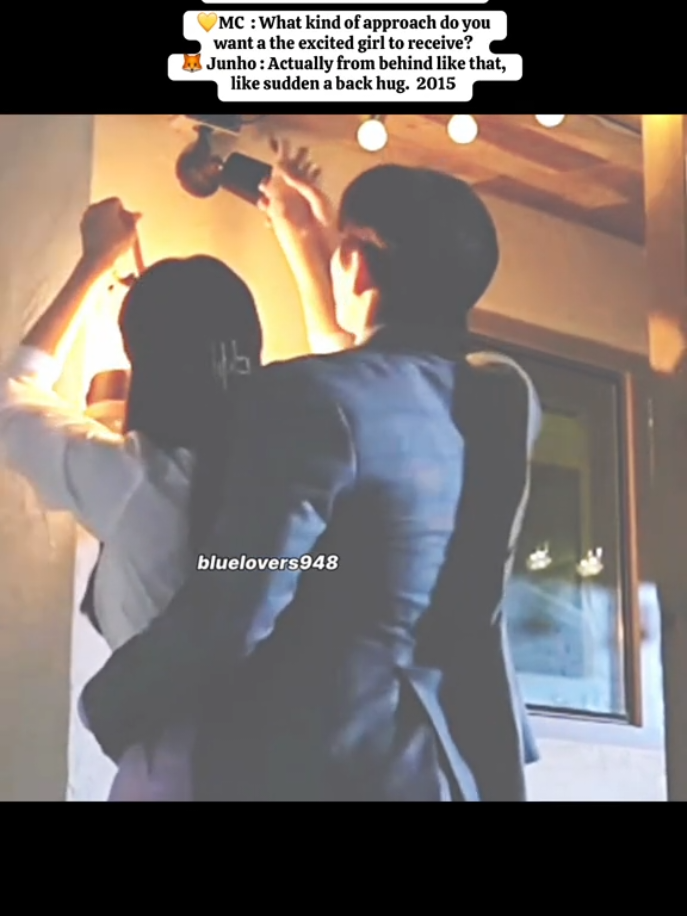 Her favorite back hug ☺️💛🩷 #leejunho #yoona #2pm #snsd #kingtheland #behindthescenes 