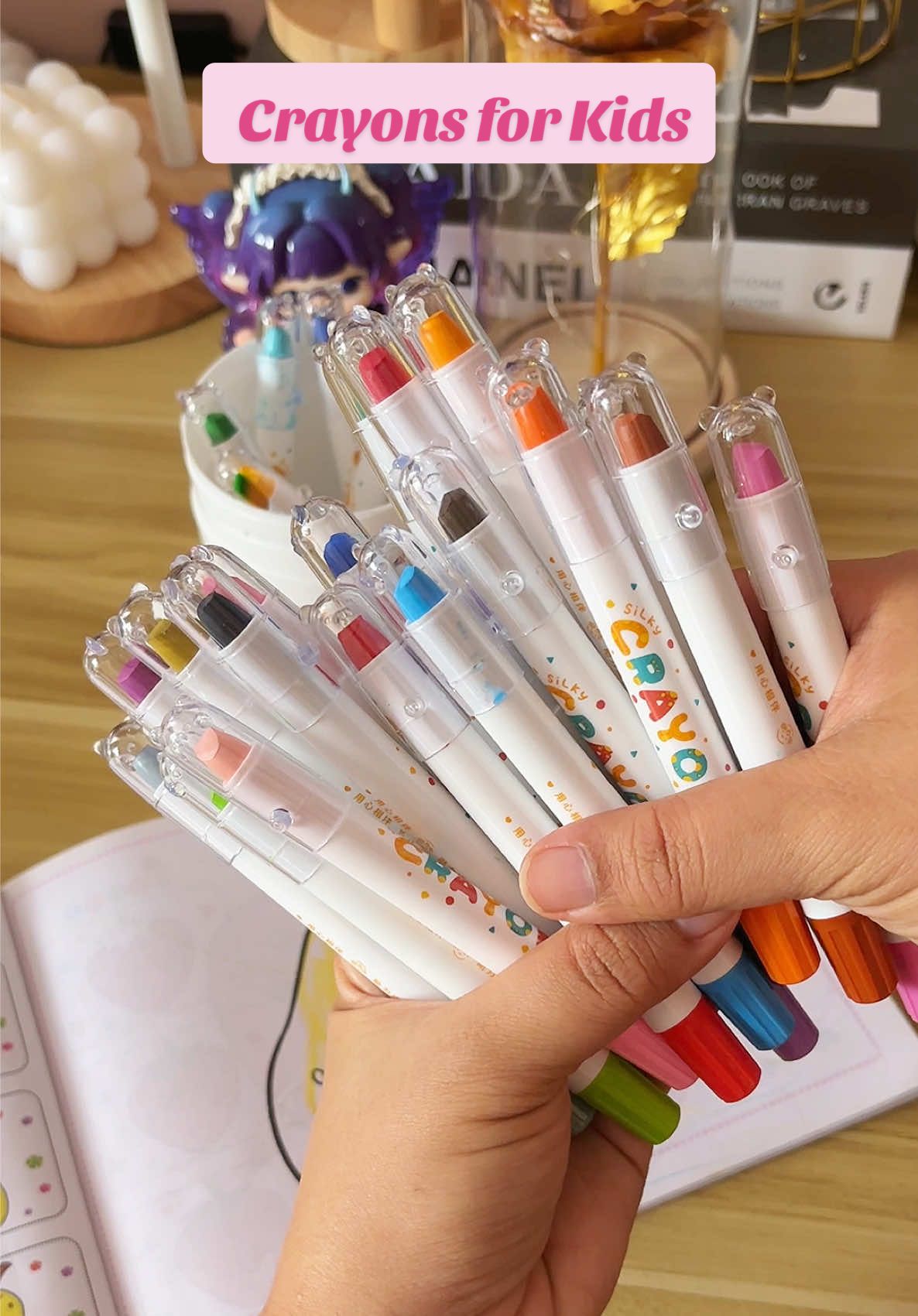 Replying to @Bebsey modern crayons non-toxic and washable! iwas putol pa 💯  #crayons #crayonsforkids #coloring #kidsactivities #forkids #creative  #school #schoolessentials 
