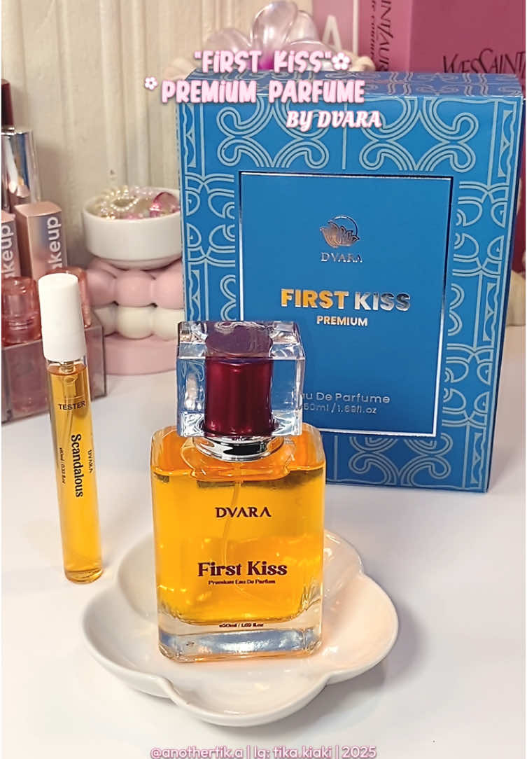 Another rekomendasi parfume premium dengan harga super affordable!😆💙 Parfumenya dari @DVARA Premium Parfume yg variant First Kiss✨💙 Wanginya yg elegant tapi cocok dipake setiap hari! Kalian wajib cobain sih! • • • #parfume #parfumereccomended #parfumemurah #parfumeviral #rekomendasiparfum #dvara #dvaraparfume 