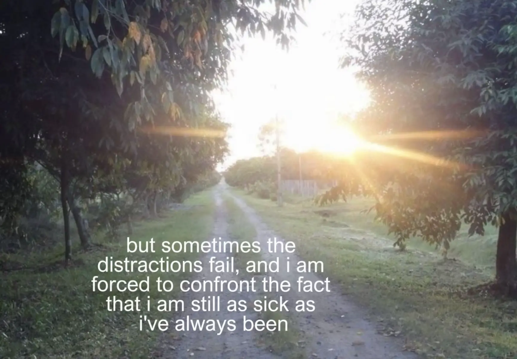 #fypシ #MentalHealthAwareness #derealization #imlosingmymind #nostalgia #darkaesthetic #sadcore #dark #realcore #realreal #cryforhelp #fakewords #nature #gloomyaesthetic #childhood #nostalgiccore #whydomyparentsignoremyproblems #ijustwanttobeloved #luvfiti #poetry #imissmyself #iwanttobeachildagain #motoristcrushessign 