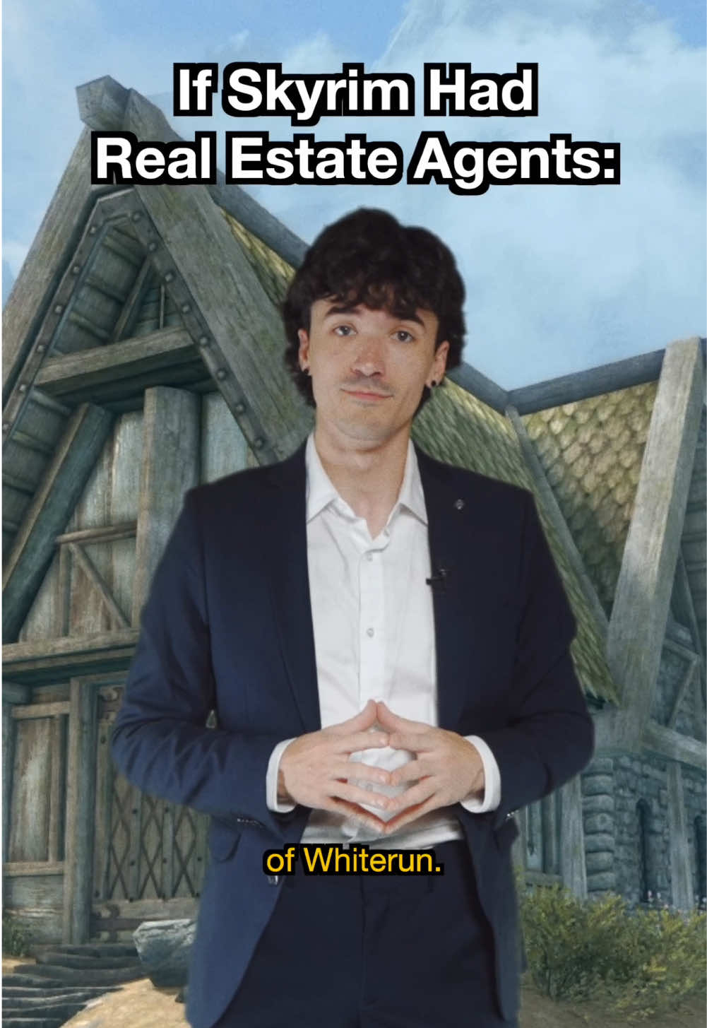 If Skyrim Had Real Estate Agents #skyrim #skyrimmemes #fypシ 