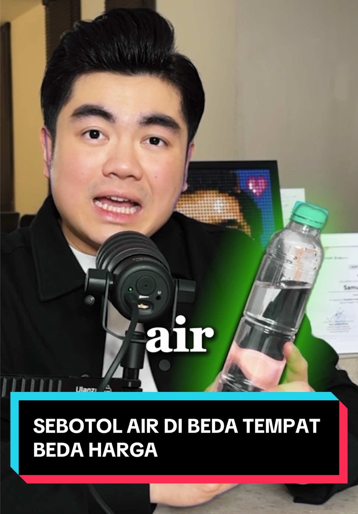 SEBOTOL AIR DI BEDA TEMPAT, BEDA HARGA! #semuabisaditiktok #miliardermudaindonesia #serunyabelajar 