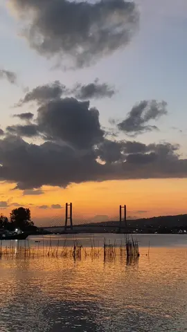 Jembatan Bahteramas✨ #kendari  #fypage  #sunset  #4u  #sulawesitenggara 